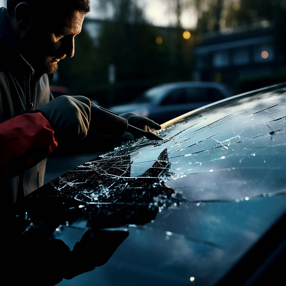 Réparation pare-brise auto